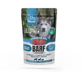 Barf Para Perros Carne 160 Gr Barf Para Mascotas Liofilizado Carne