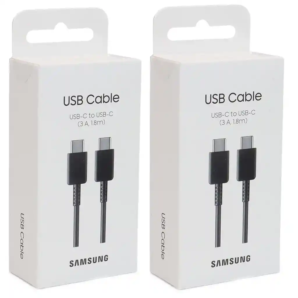 Cable Original Samsung Conector Tipo C A Tipo C De 1.8 Metros