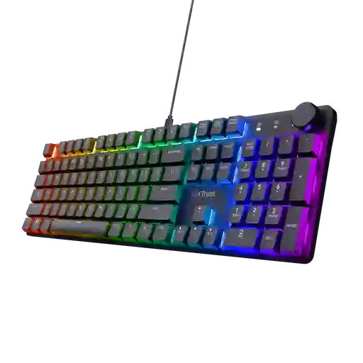 Teclado Gamer Mecanico Switch Blanco Trust Torix