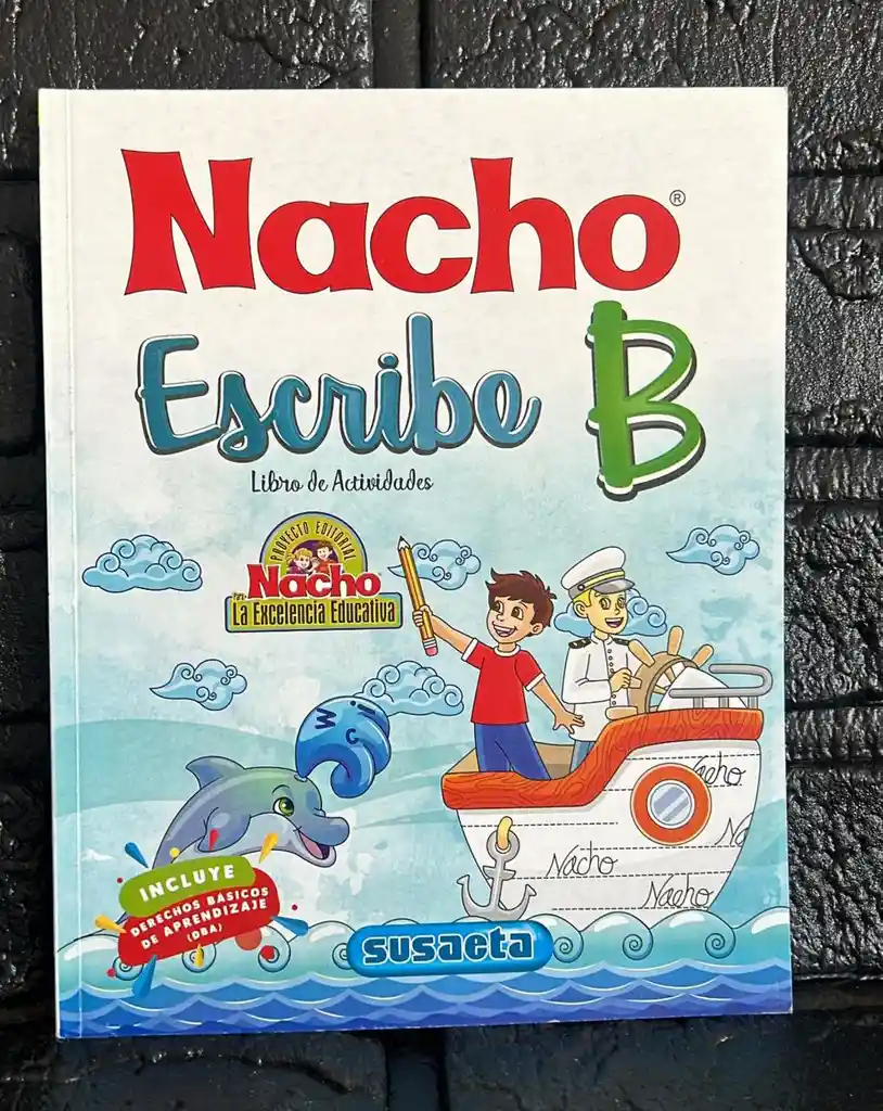 Libro Cartilla Nacho Escribe B