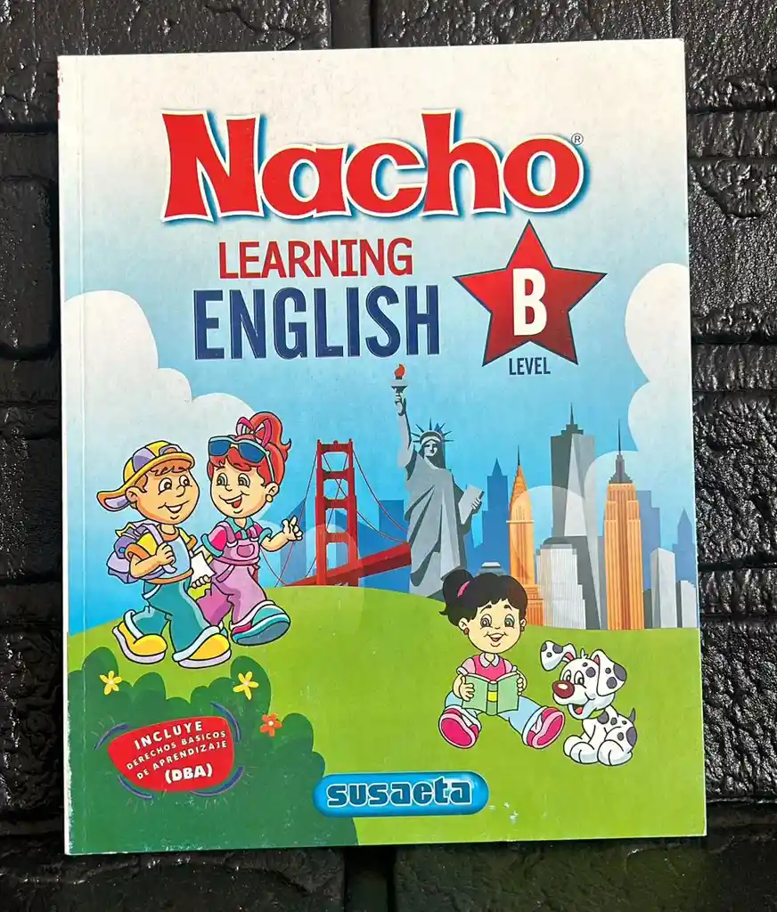 Libro Cartilla Nacho Ingles B