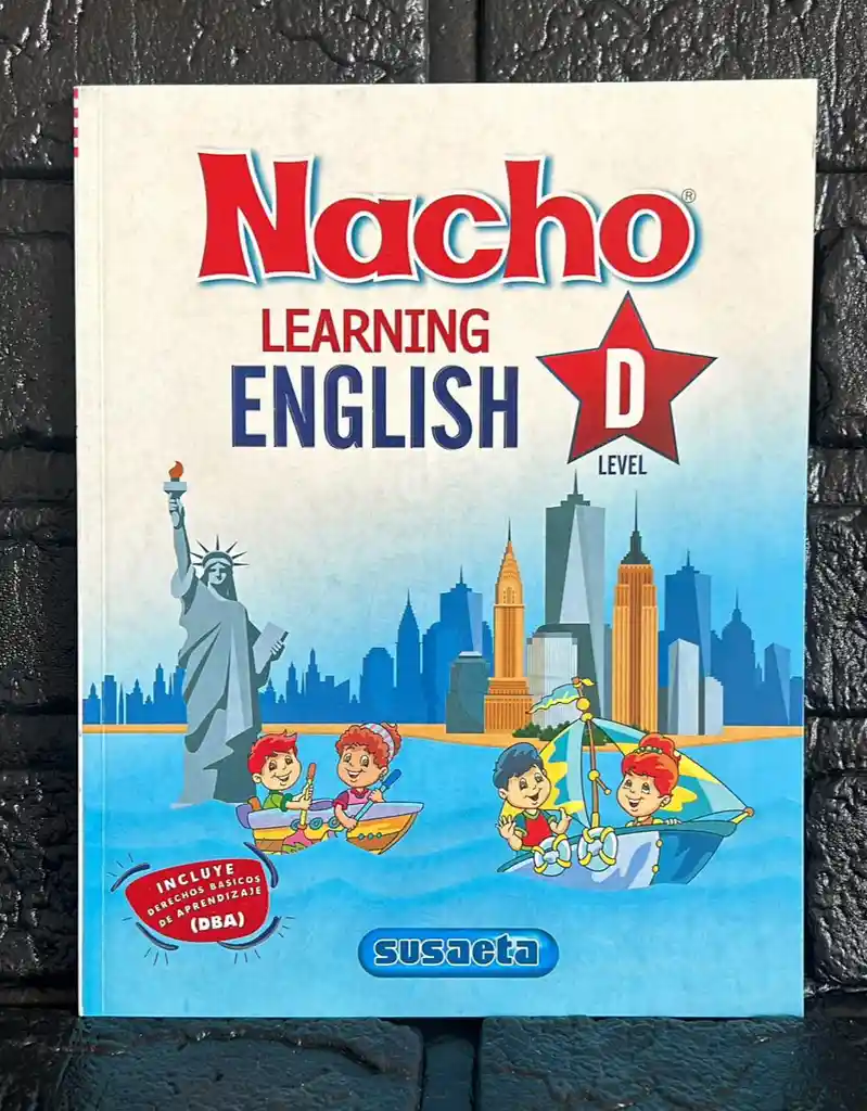 Libro Cartilla Nacho Ingles D