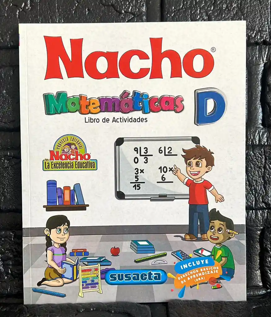 Libro Cartilla Nacho Matematicas D