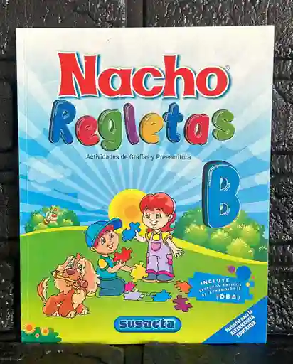 Libro Cartilla Nacho Regletas B