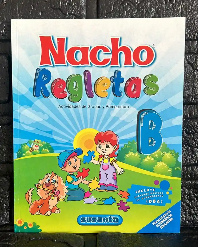 Libro Cartilla Nacho Regletas B