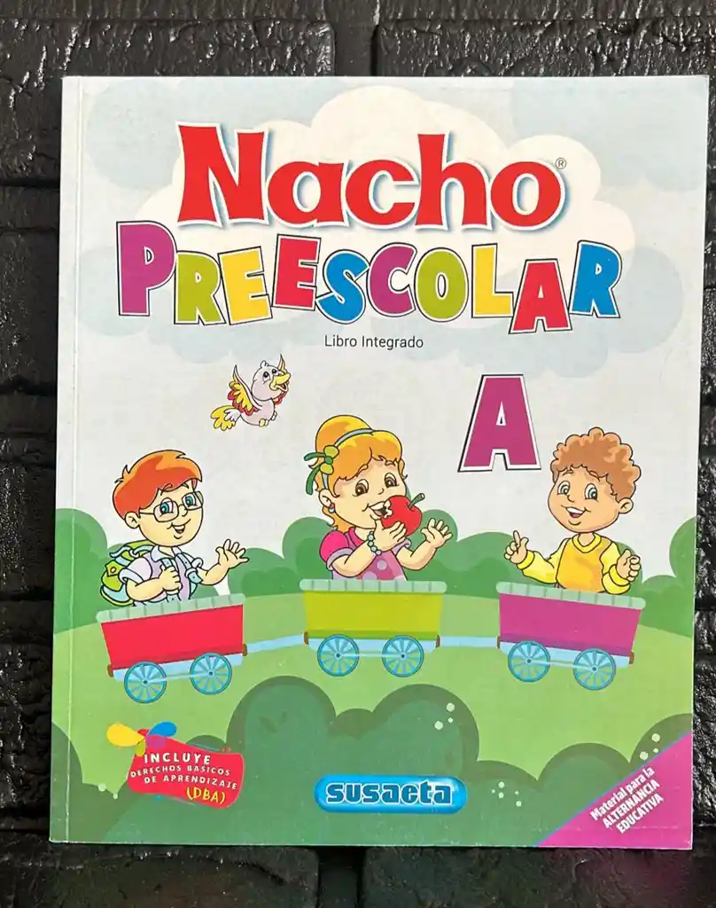 Libro Cartilla Nacho Preescolar A