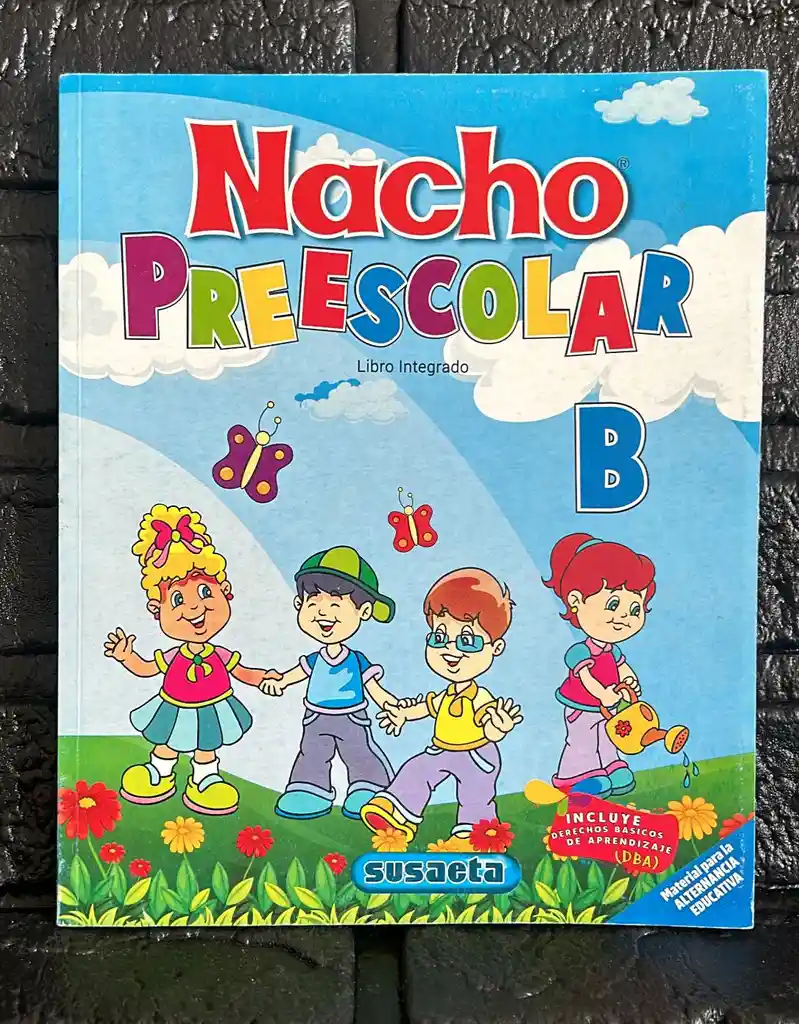 Libro Cartilla Nacho Preescolar B