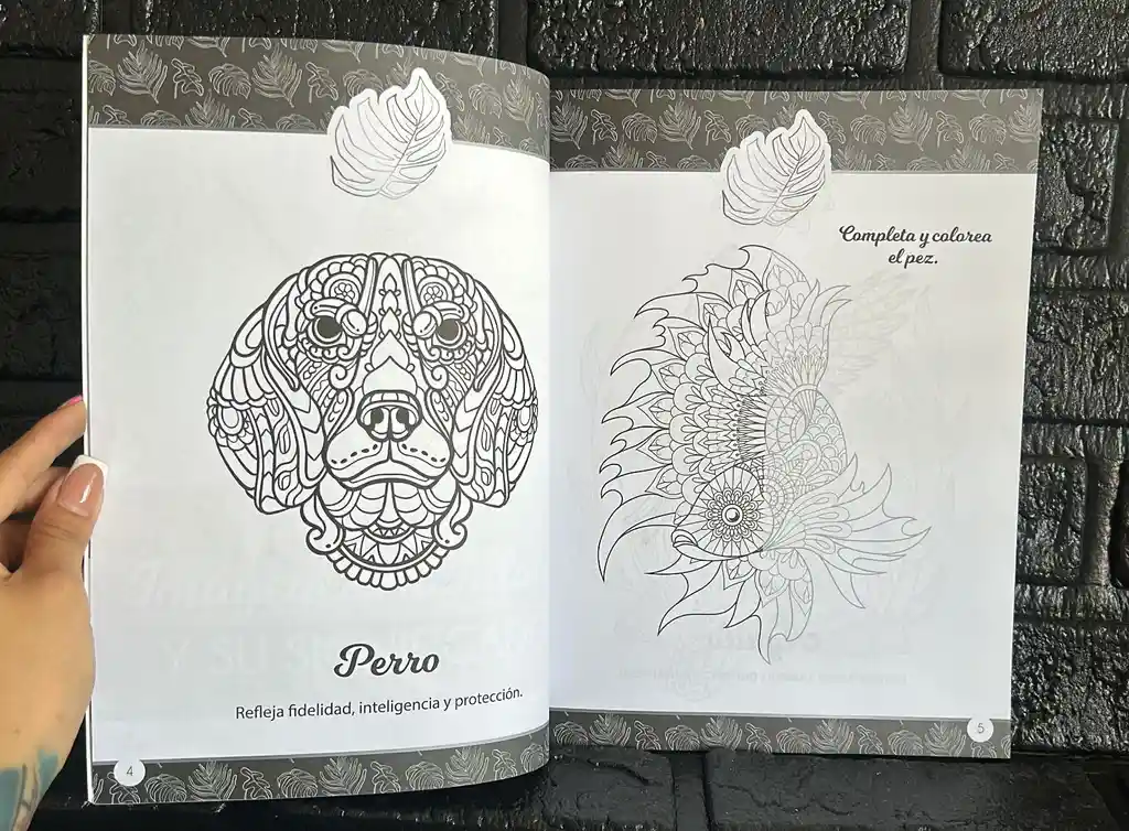 Libro Mandalas Pasta Sencilla 80 Paginas Grande Primavera