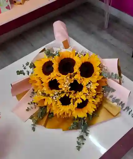 Bouquet Deluxe Girasoles