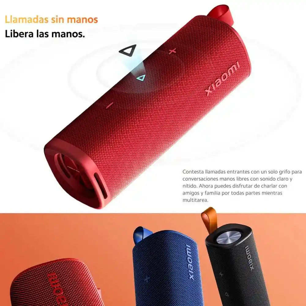 Parlante Bluetooth 5.4 Xiaomi Sound Outdoor 30w Ip67 Tws Red