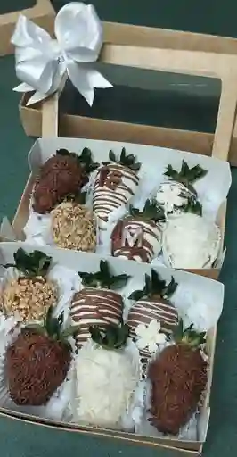 Caja De Fresa X 6