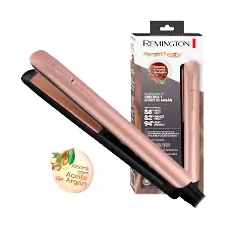 Plancha Remington Keratina Y Aceite De Argan Original