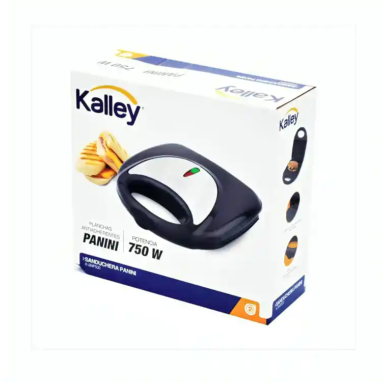 Sandwichera Panini Kalley Smp500 750w