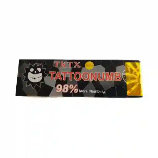 Anestesia Tktx Negra Tattoonumb 98% Pomo 10 Gr