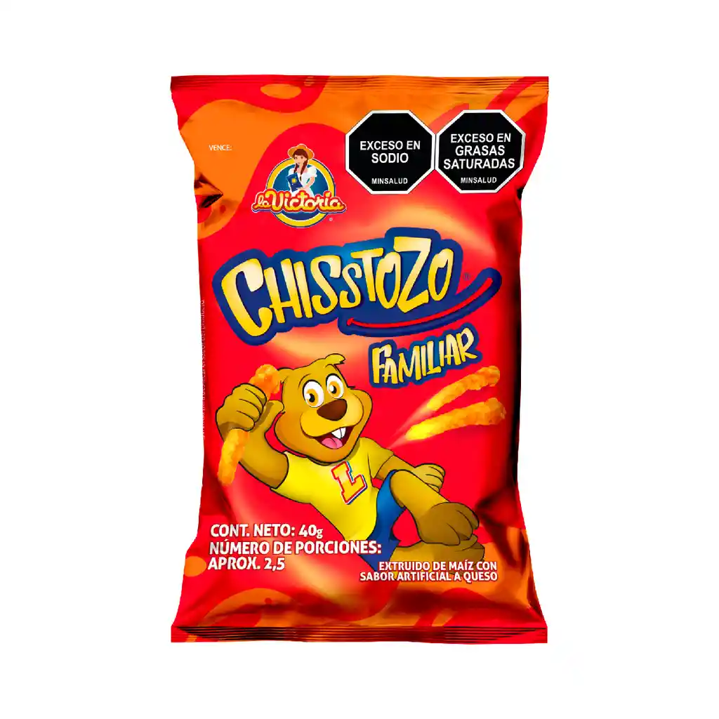 Chisstozo Familiar Queso 40 G