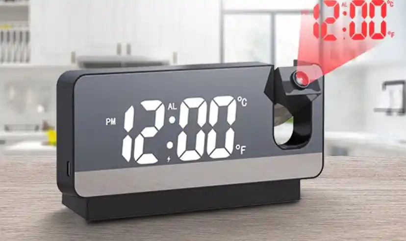 Reloj Despertador Proyector