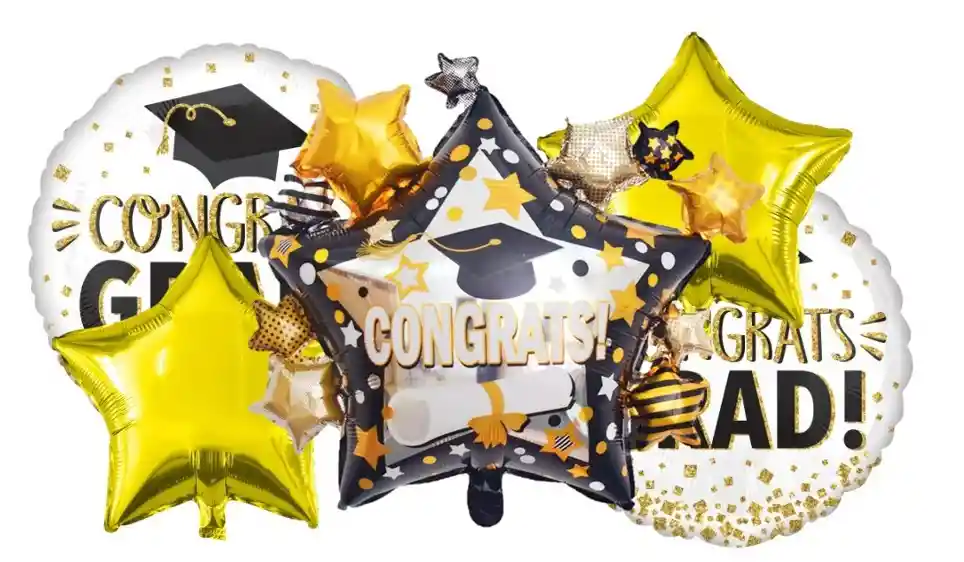 Globos De Fiesta Graduacion Congrats