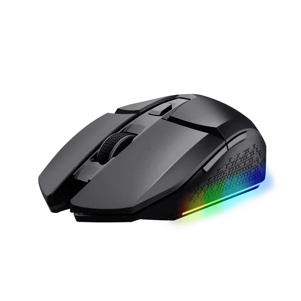 Mouse Gamer Inalambrico Rgb Trust Felox Negro