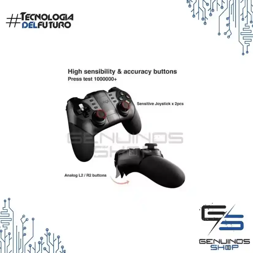 Control Gamepad Ipega 9076 Bluetooth Ps3 Android Pc 3 En 1