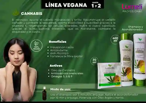 Shampoo Y Acondicionador Vegano Oliva