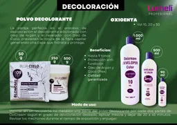 Decoloración: Polvo Decolorante