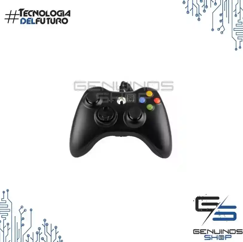 Control Xbox 360 - Pc Alambrico Analogos Ergonomico