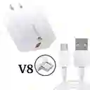 Cargador Micro Usb Carga Rápida Cg-11 4.5a V8