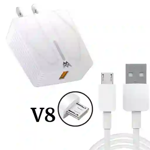 Cargador Micro Usb Carga Rápida Cg-11 4.5a V8