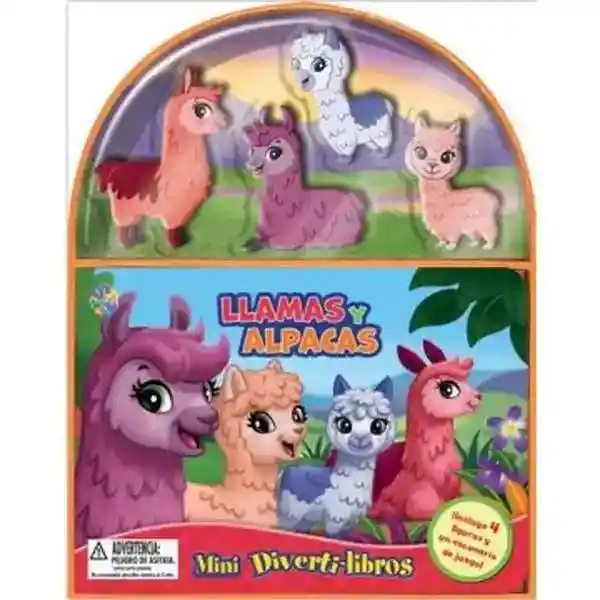 Mini Diverti-libros Llamas Y Alpacas