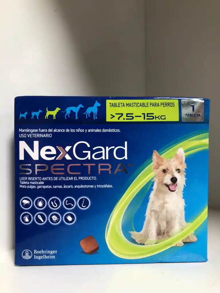 Nexgard Spectra 7.5-15 Kg