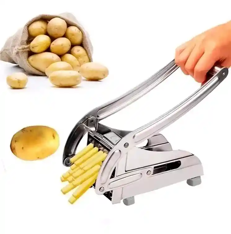 Cortador De Papas Potato Chipper Zanahoria Cocina Papa Frita