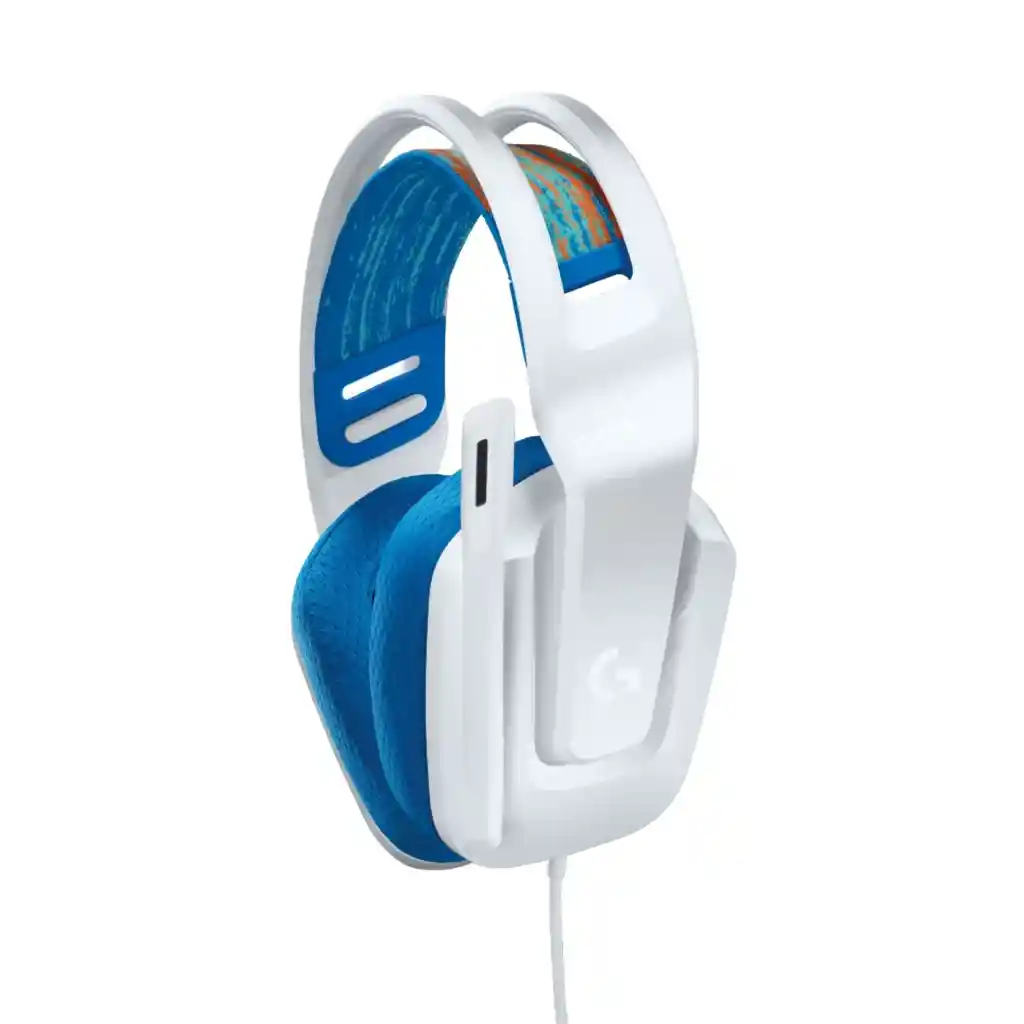 Audifonos Diadema Gaming Logitech G335 /cable Blanco