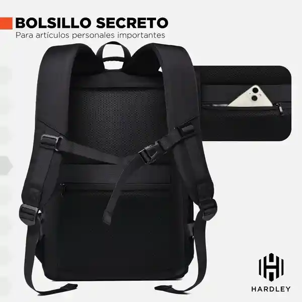 Morral Bolso Viaje Portátil 23l Hardley Bolsillo Seguridad