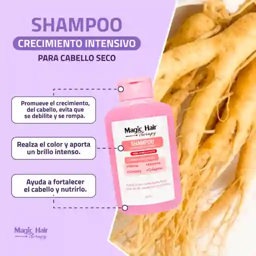 Shampoo Crecimiento Intensivo Cabello Seco