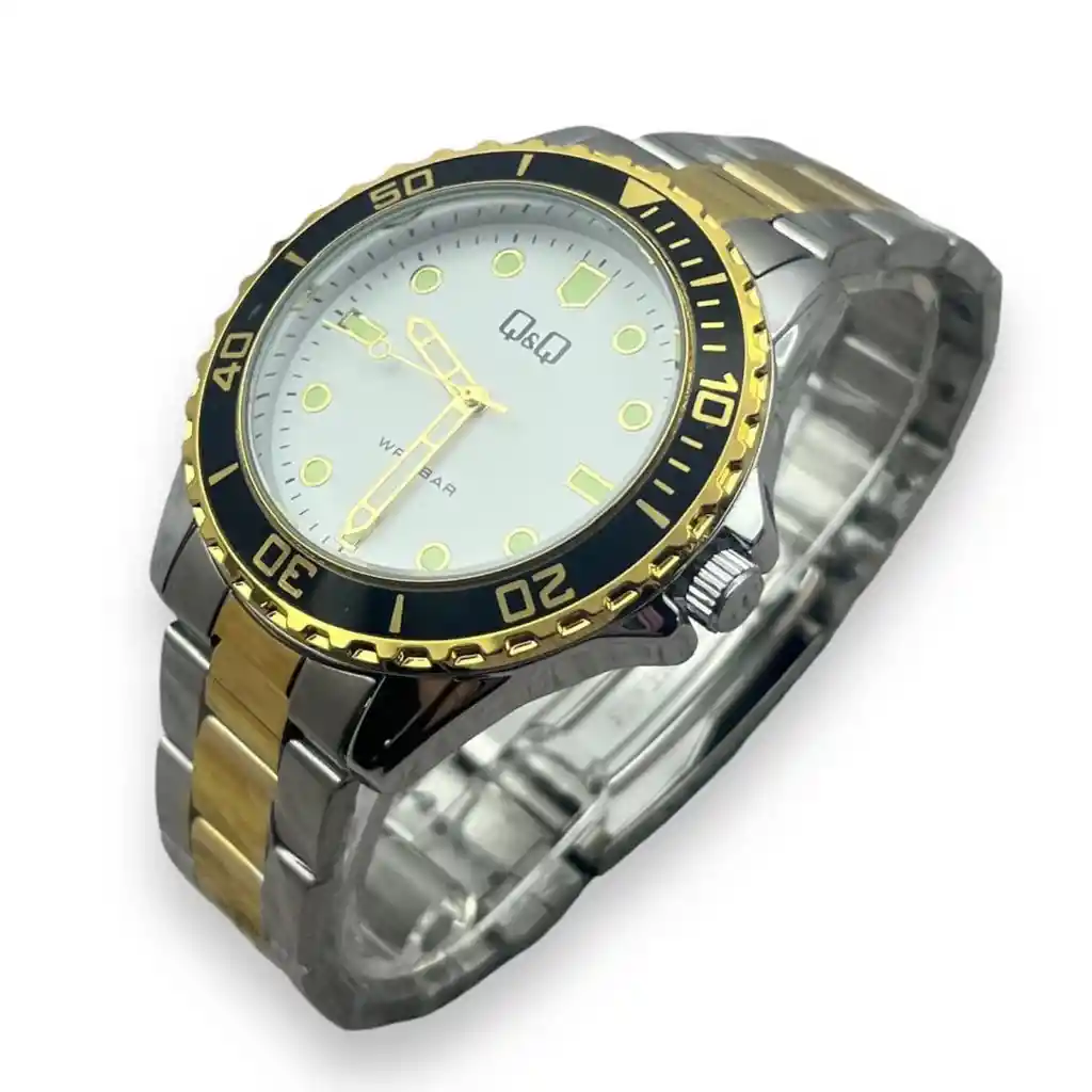 Reloj Qq Para Hombre Tipo Rolex