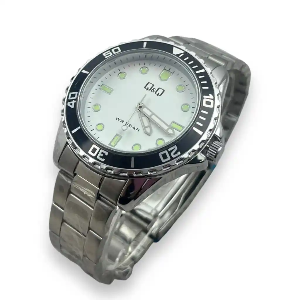 Reloj Qq Para Hombre Tipo Rolex