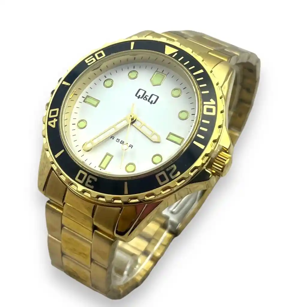 Reloj Qq Para Hombre Tipo Rolex