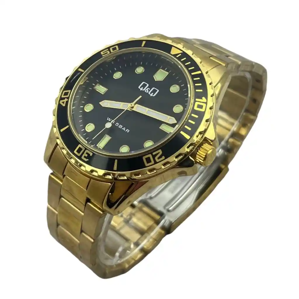 Reloj Qq Para Hombre Tipo Rolex