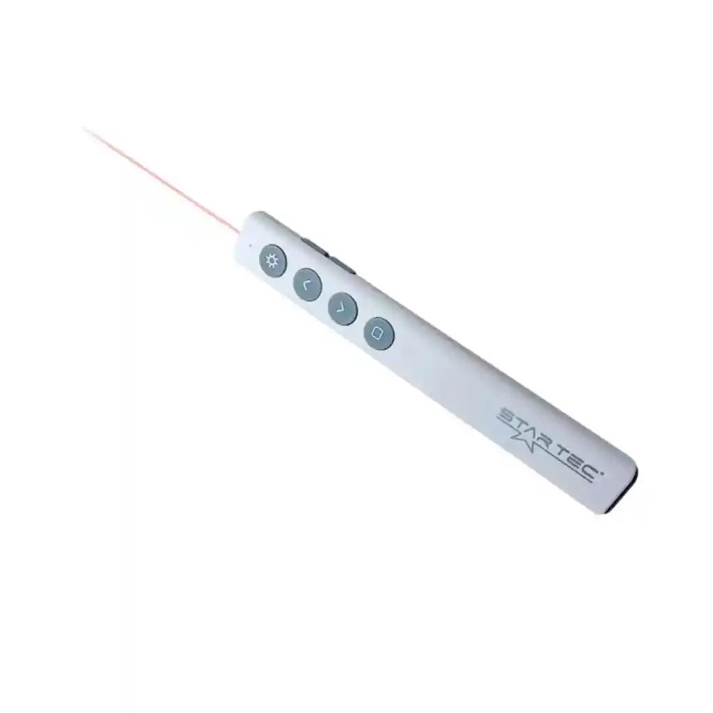 Apuntador Star Tec Laser Rojo St-lp-91 Blanco