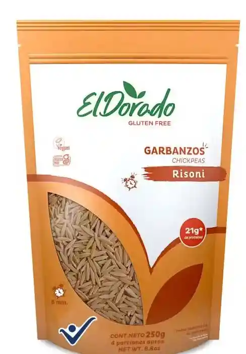 Pasta Garbanzo Risoni X250g El Dorado