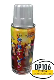 Pintura Para El Pelo Plata Temporal Spray Cabello Laca