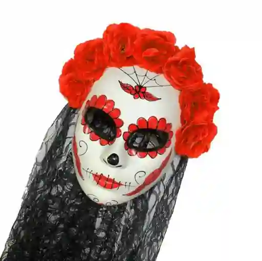 Mascara Catrina Del Dia De Los Muertos Mexico Para Mujer