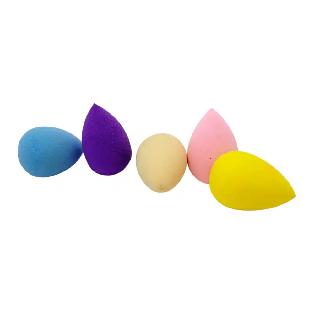 Set X 5 Mini Esponjas Beauty Blender Maquillaje