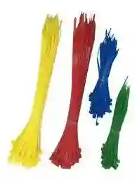 Amarra Plastica Colores Surtidos X 40 Pcs