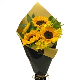 Bouquet 4 Girasoles Amor Y Amistad