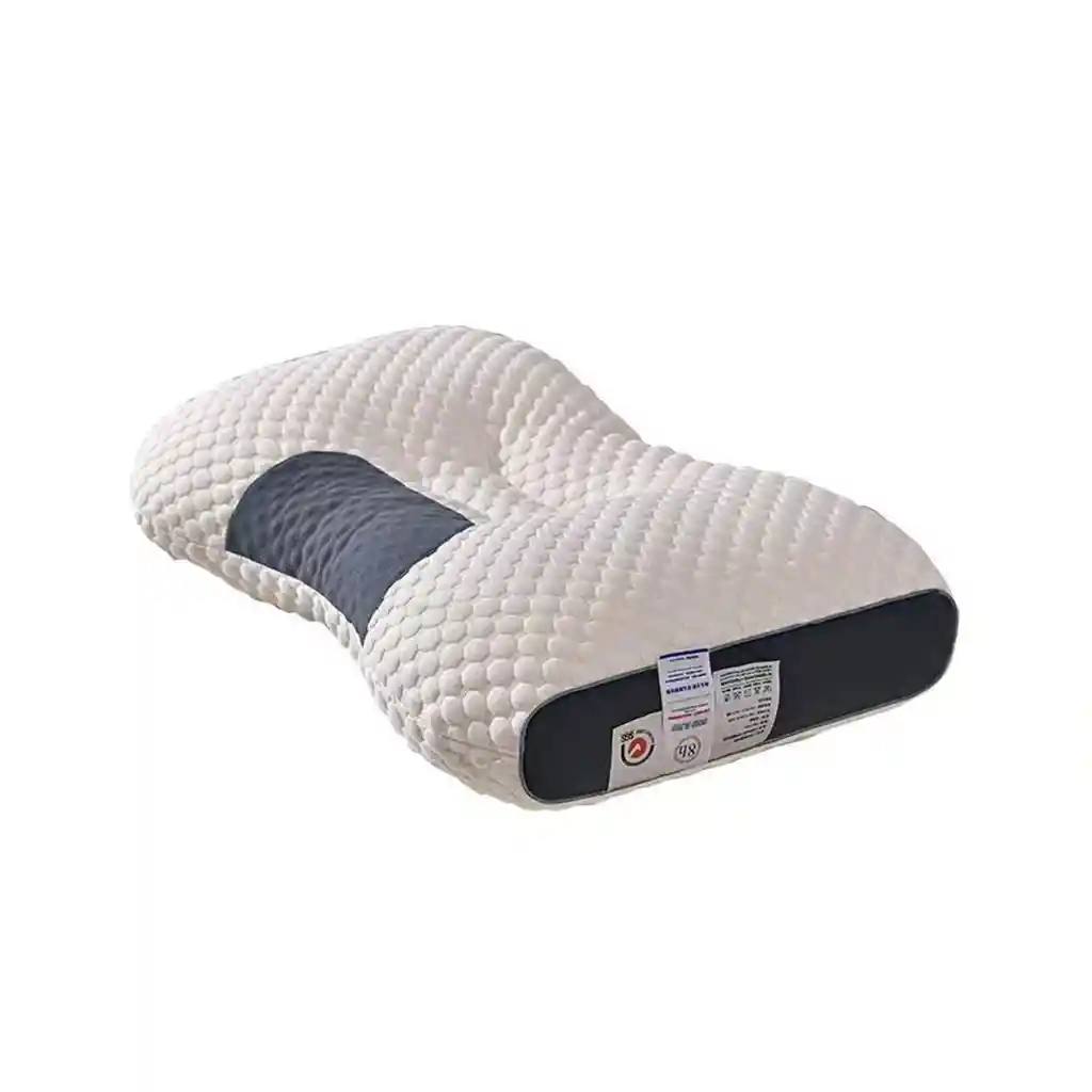 Almohada 3d De Algodón Cervical Para Descancar Indeformable