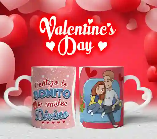 Mug Pareja Edición San Valentin