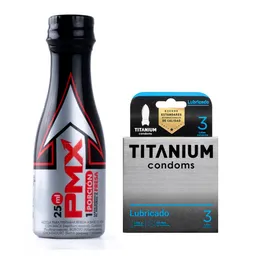 Set Vigorizante Natural Y Condón Lubricado