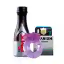 Set Vigorizante Natural Y Condón Lubricado Con Anillo Vibrador