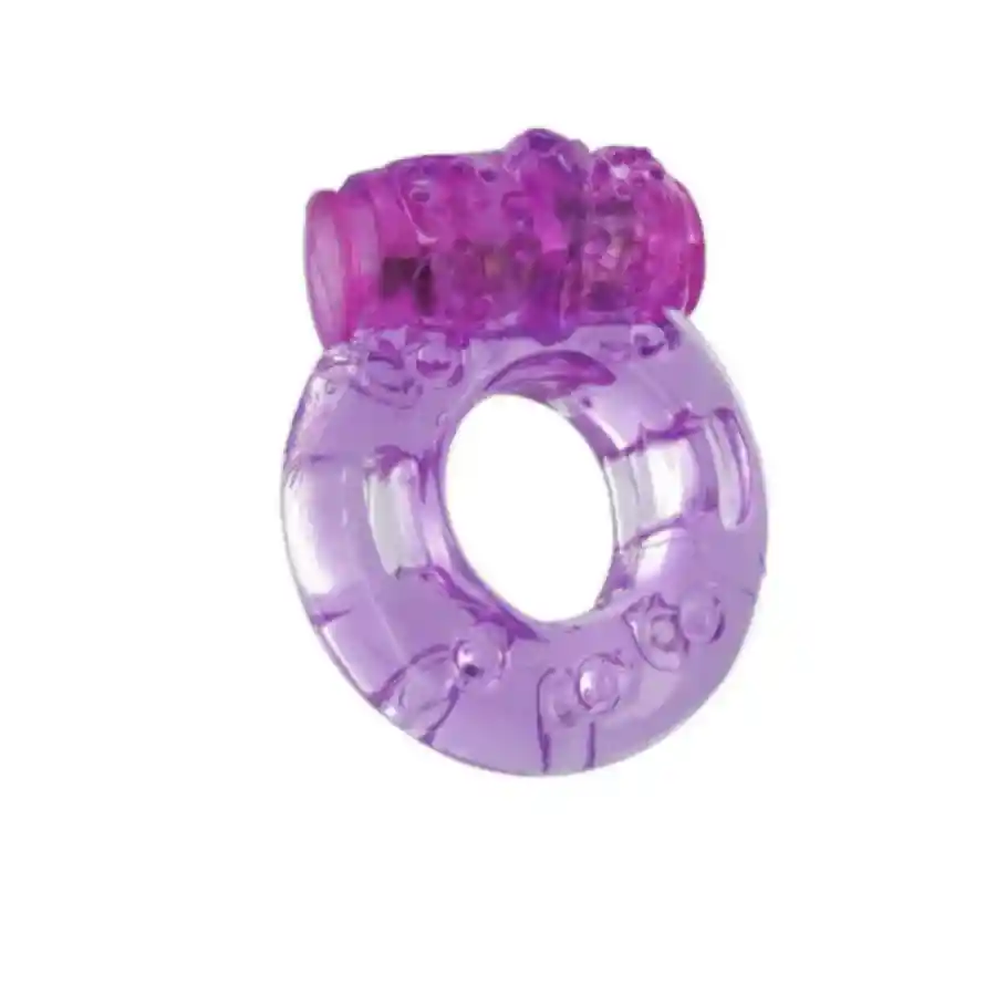 Set Vigorizante Natural Y Condón Lubricado Con Anillo Vibrador
